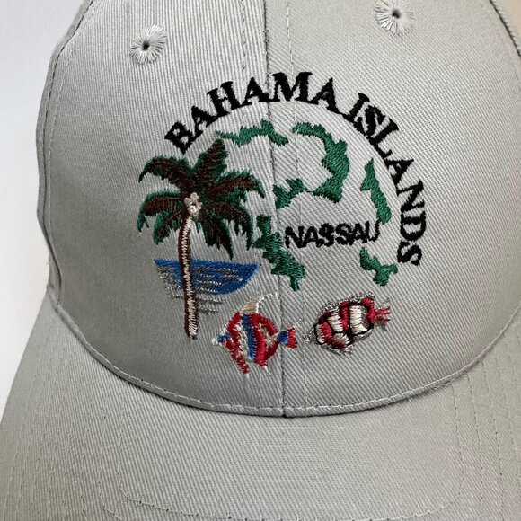 Bahama Islands Nassau Hat Embroidered Tropical Fish Snapback Cap Bahama Sport - Picture 4 of 9